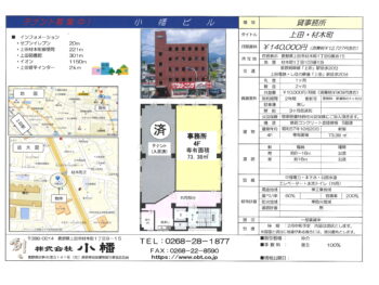 テナント募集！　小幡ビル